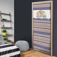 Polar Bears Christma Christmas Door Cover Xmas Holiday Patterns - Wonder Print Shop