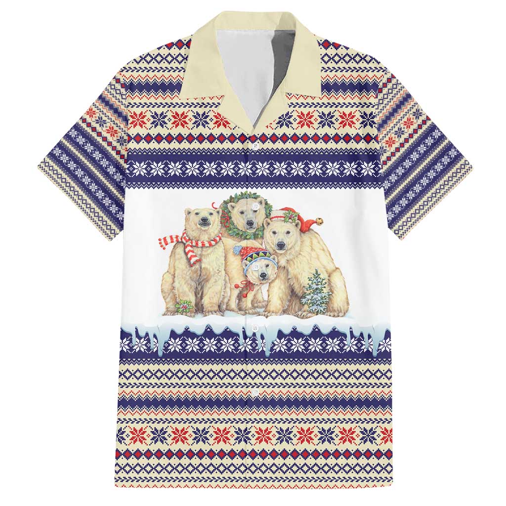 Polar Bears Christma Christmas Hawaiian Shirt Xmas Holiday Patterns - Wonder Print Shop