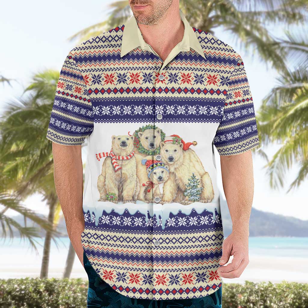 Polar Bears Christma Christmas Hawaiian Shirt Xmas Holiday Patterns - Wonder Print Shop