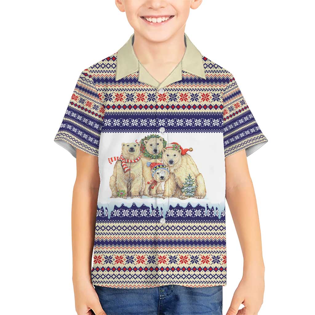 Polar Bears Christma Christmas Hawaiian Shirt Xmas Holiday Patterns - Wonder Print Shop