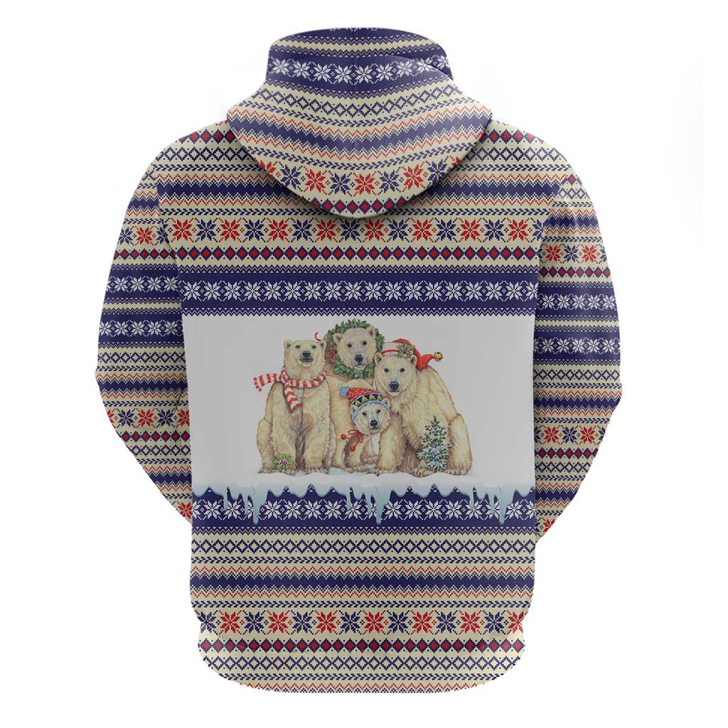 Polar Bears Christma Christmas Hoodie Xmas Holiday Patterns - Wonder Print Shop