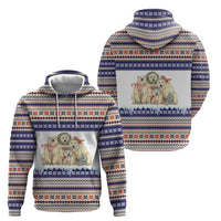 Polar Bears Christma Christmas Hoodie Xmas Holiday Patterns - Wonder Print Shop