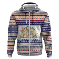 Polar Bears Christma Christmas Hoodie Xmas Holiday Patterns - Wonder Print Shop