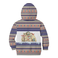 Polar Bears Christma Christmas Kid Hoodie Xmas Holiday Patterns - Wonder Print Shop