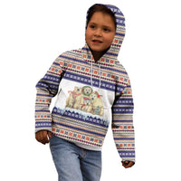 Polar Bears Christma Christmas Kid Hoodie Xmas Holiday Patterns - Wonder Print Shop