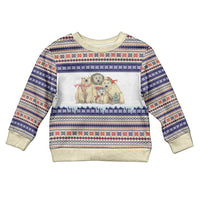 Polar Bears Christma Christmas Kid Ugly Christmas Sweater Xmas Holiday Patterns - Wonder Print Shop