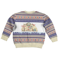 Polar Bears Christma Christmas Kid Ugly Christmas Sweater Xmas Holiday Patterns - Wonder Print Shop