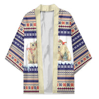 Polar Bears Christma Christmas Kimono Xmas Holiday Patterns - Wonder Print Shop