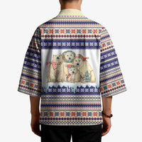 Polar Bears Christma Christmas Kimono Xmas Holiday Patterns - Wonder Print Shop