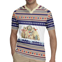 Polar Bears Christma Christmas Rugby Jersey Xmas Holiday Patterns - Wonder Print Shop