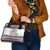 Polar Bears Christma Christmas Shoulder Handbag Xmas Holiday Patterns - Wonder Print Shop