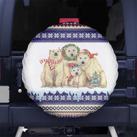 Polar Bears Christma Christmas Spare Tire Cover Xmas Holiday Patterns - Wonder Print Shop
