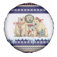 Polar Bears Christma Christmas Spare Tire Cover Xmas Holiday Patterns - Wonder Print Shop