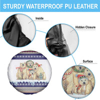 Polar Bears Christma Christmas Spare Tire Cover Xmas Holiday Patterns - Wonder Print Shop