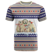 Polar Bears Christma Christmas T Shirt Xmas Holiday Patterns - Wonder Print Shop