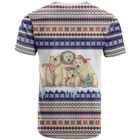 Polar Bears Christma Christmas T Shirt Xmas Holiday Patterns - Wonder Print Shop