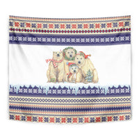 Polar Bears Christma Christmas Tapestry Xmas Holiday Patterns - Wonder Print Shop