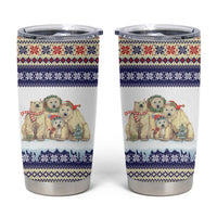 Polar Bears Christma Christmas Tumbler Cup Xmas Holiday Patterns - Wonder Print Shop