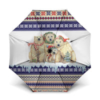 Polar Bears Christma Christmas Umbrella Xmas Holiday Patterns - Wonder Print Shop
