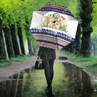 Polar Bears Christma Christmas Umbrella Xmas Holiday Patterns - Wonder Print Shop