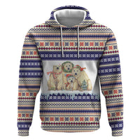 Polar Bears Christma Christmas Zip Hoodie Xmas Holiday Patterns - Wonder Print Shop