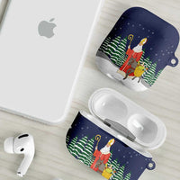 Saint Nicholas Christmas AirPods Case Xmas Holiday Patterns - Wonder Print Shop