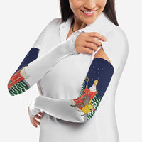 Saint Nicholas Christmas Arm Sleeves Xmas Holiday Patterns - Wonder Print Shop
