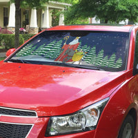 Saint Nicholas Christmas Auto Sun Shade Xmas Holiday Patterns - Wonder Print Shop