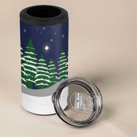 Saint Nicholas Christmas 4 in 1 Can Cooler Tumbler Xmas Holiday Patterns - Wonder Print Shop
