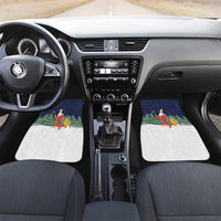 Saint Nicholas Christmas Car Mats Xmas Holiday Patterns - Wonder Print Shop