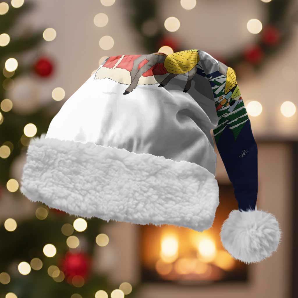 Saint Nicholas Christmas Santa Hat Xmas Holiday Patterns - Wonder Print Shop