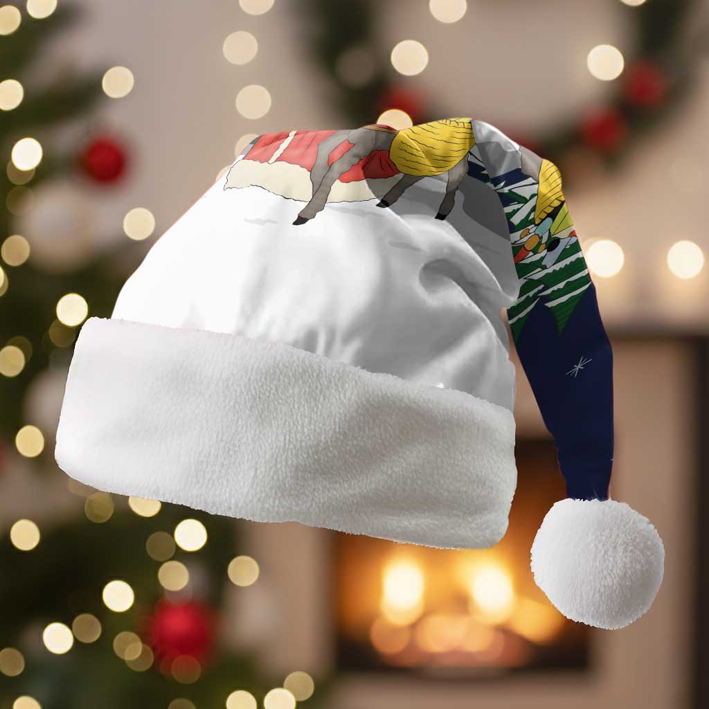 Saint Nicholas Christmas Santa Hat Xmas Holiday Patterns - Wonder Print Shop