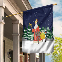 Saint Nicholas Christmas Garden Flag Xmas Holiday Patterns - Wonder Print Shop