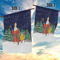 Saint Nicholas Christmas Garden Flag Xmas Holiday Patterns - Wonder Print Shop