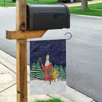 Saint Nicholas Christmas Garden Flag Xmas Holiday Patterns - Wonder Print Shop