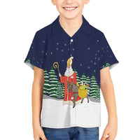 Saint Nicholas Christmas Hawaiian Shirt Xmas Holiday Patterns - Wonder Print Shop