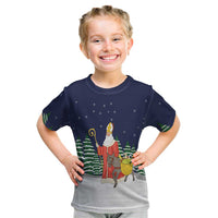Saint Nicholas Christmas Kid T Shirt Xmas Holiday Patterns - Wonder Print Shop