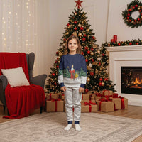 Saint Nicholas Christmas Pajama Set Xmas Holiday Patterns - Wonder Print Shop