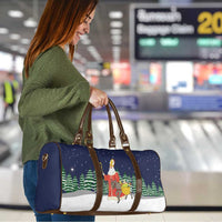 Saint Nicholas Christmas Travel Bag Xmas Holiday Patterns - Wonder Print Shop