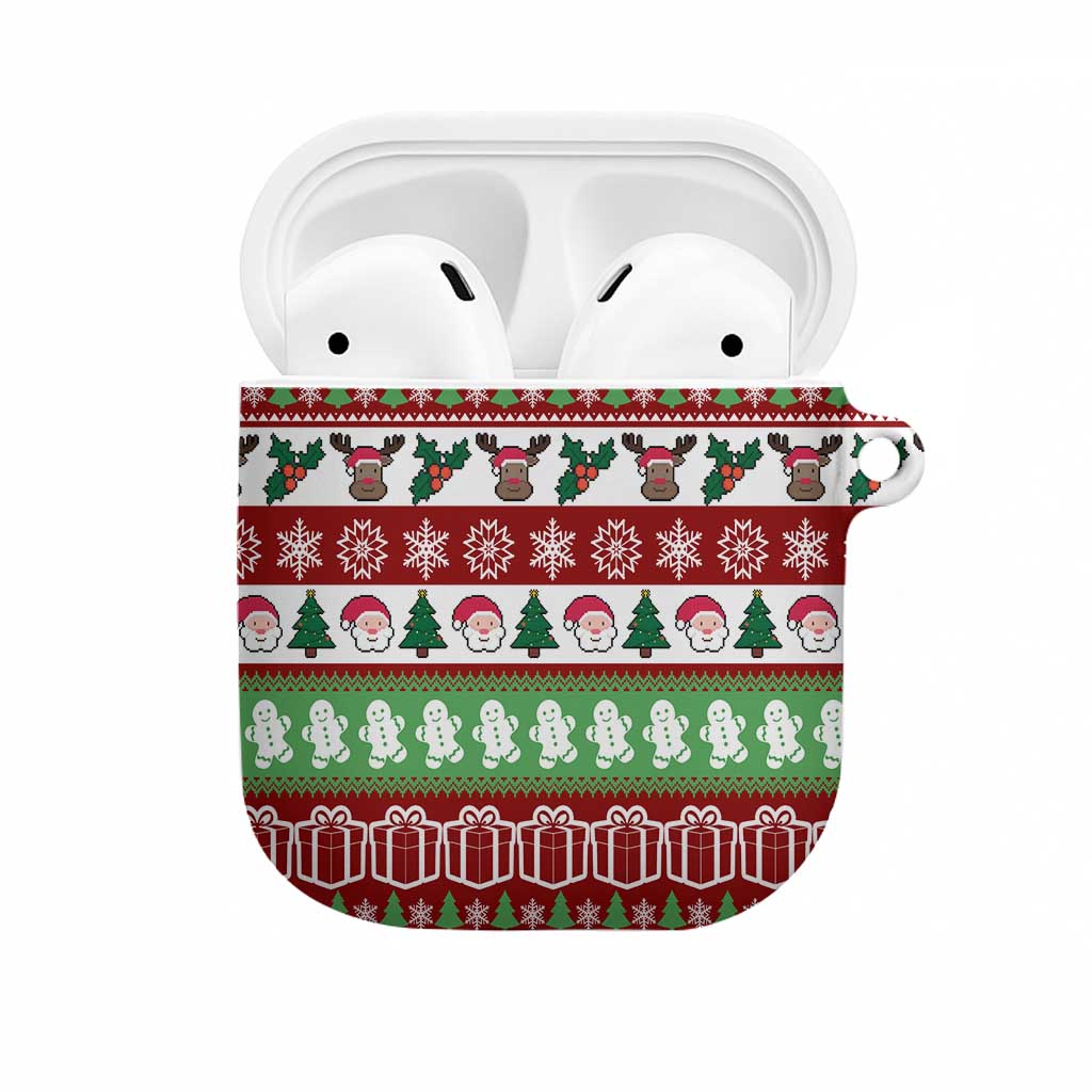Snowman Tree Christmas AirPods Case Xmas Holiday Patterns - Wonder Print Shop