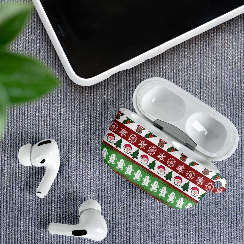 Snowman Tree Christmas AirPods Case Xmas Holiday Patterns - Wonder Print Shop