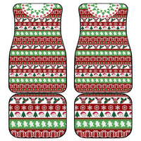 Snowman Tree Christmas Car Mats Xmas Holiday Patterns - Wonder Print Shop