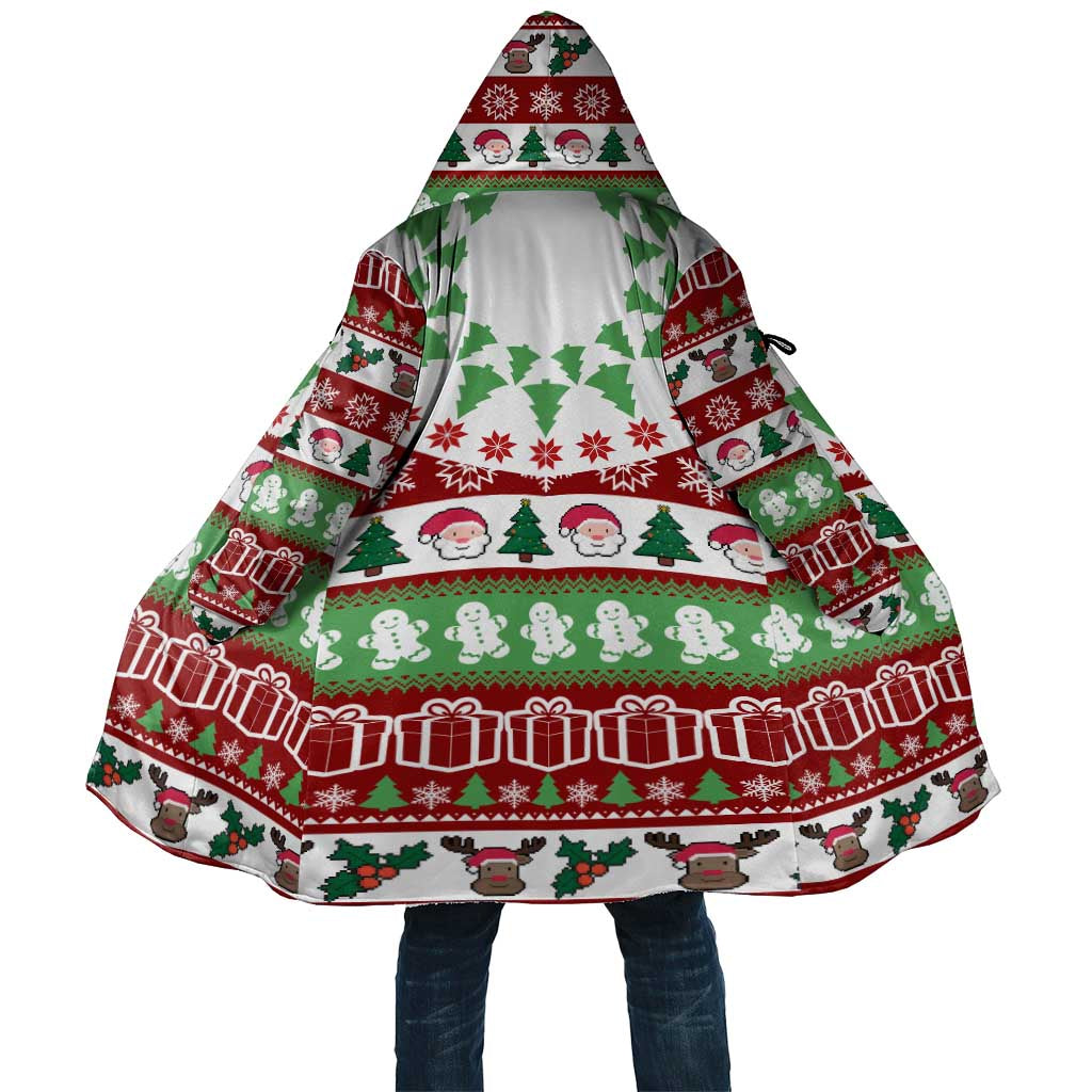 Snowman Tree Christmas Cloak Xmas Holiday Patterns - Wonder Print Shop