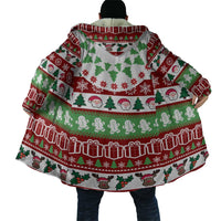 Snowman Tree Christmas Cloak Xmas Holiday Patterns - Wonder Print Shop