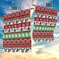 Snowman Tree Christmas Garden Flag Xmas Holiday Patterns - undefined