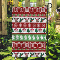 Snowman Tree Christmas Garden Flag Xmas Holiday Patterns - undefined