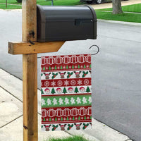 Snowman Tree Christmas Garden Flag Xmas Holiday Patterns - undefined