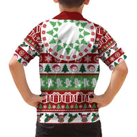 Snowman Tree Christmas Hawaiian Shirt Xmas Holiday Patterns - Wonder Print Shop