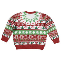 Snowman Tree Christmas Kid Ugly Christmas Sweater Xmas Holiday Patterns - Wonder Print Shop