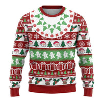 Snowman Tree Christmas Ugly Christmas Sweater Xmas Holiday Patterns - Wonder Print Shop